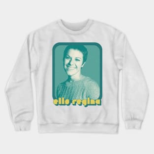 Elis Regina /// Retro Style Fan Art Design Crewneck Sweatshirt